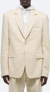 Helmut Lang Classic Linen Blend Blazer