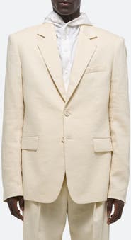 Helmut Lang Classic Linen Blend Blazer