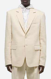 Helmut Lang Classic Linen Blend Blazer