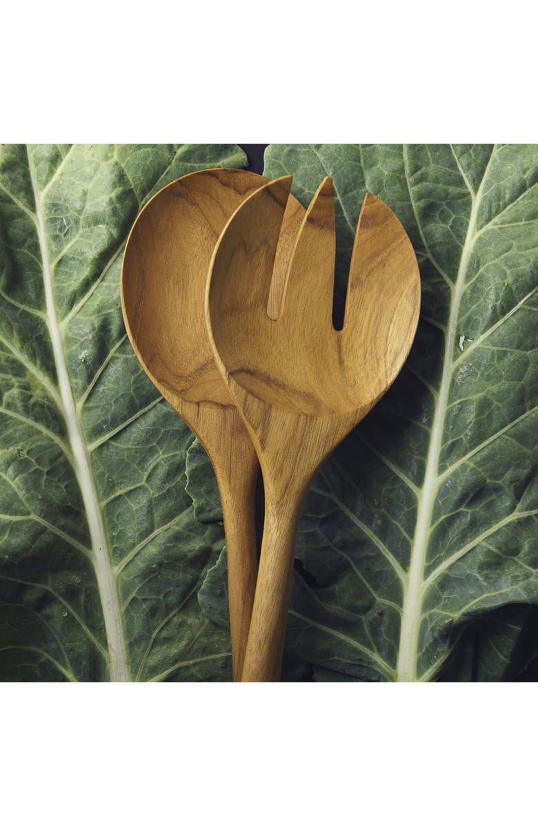 Be Home Teak Serving Set, Alternate, color, Teak