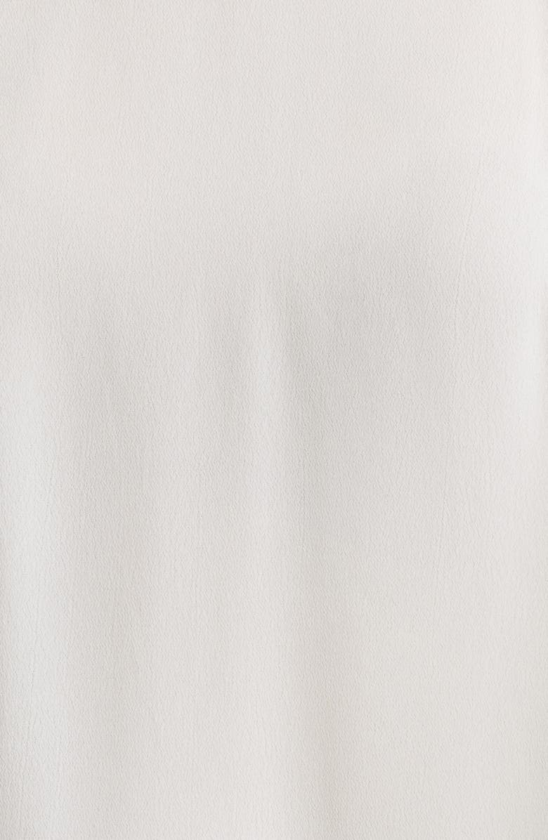 FARM Rio Palm Tree Embroidered Eyelet Mock Neck Top, Alternate, color, Off-White