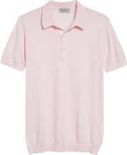 John Smedley Roth Solid Sweater Polo