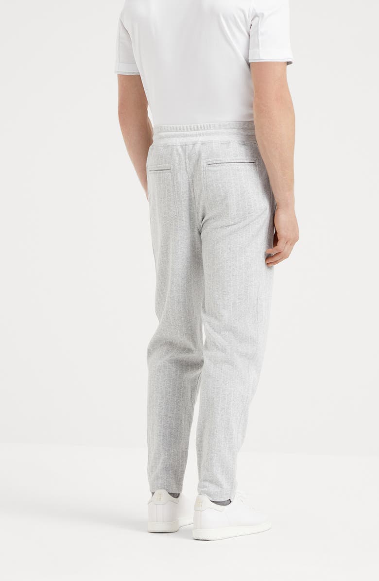 Brunello Cucinelli Double cloth trousers, Alternate, color, 