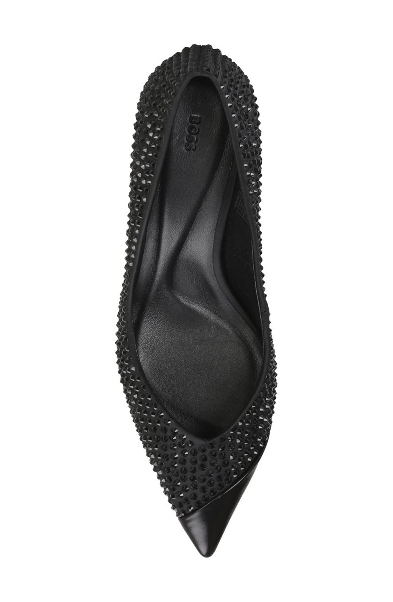 BOSS Gracey Pointed Toe Pump, Alternate, color, Black