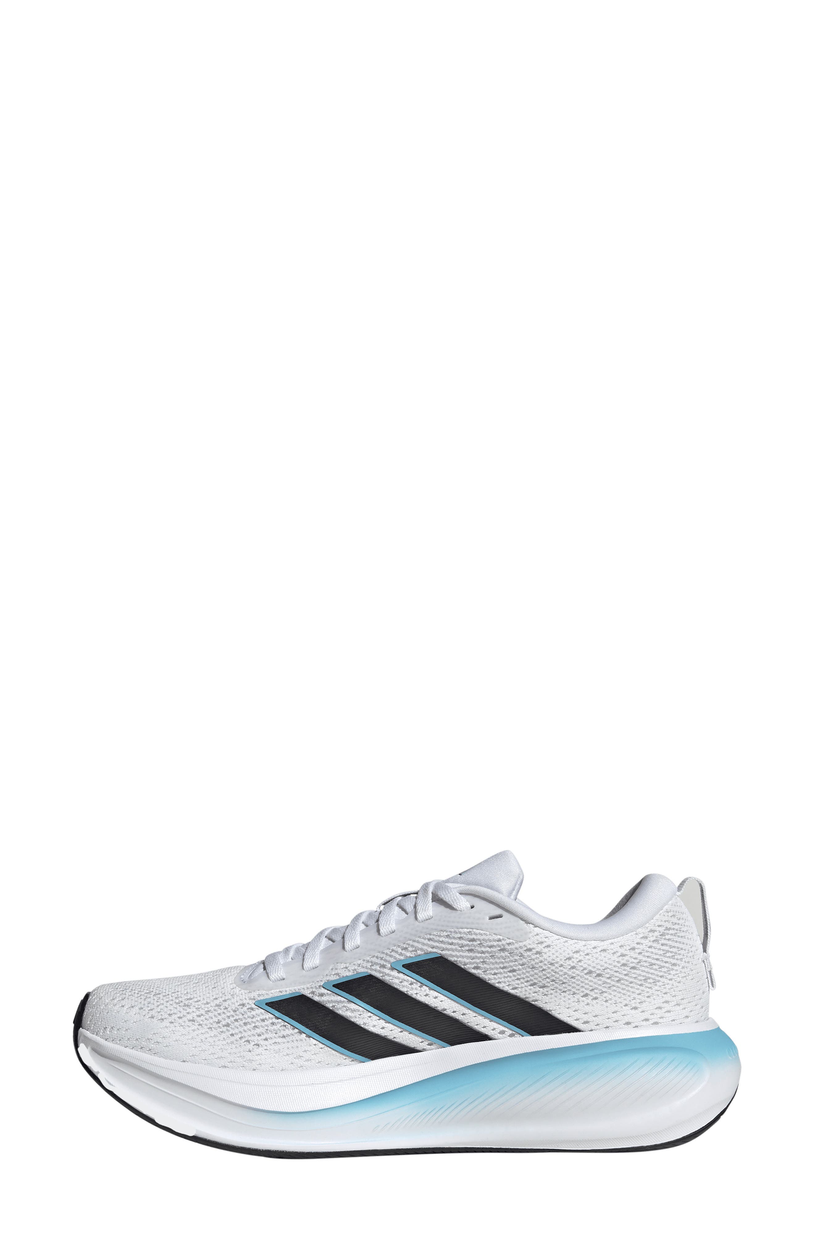 adidas Response Pace Sneaker, Alternate, color, White/ Black/ Clear Blue