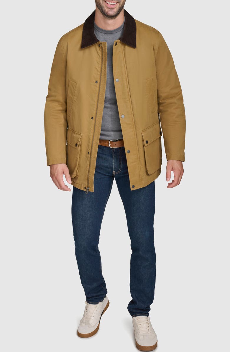 Cole Haan Hunting Jacket, Alternate, color, Khaki