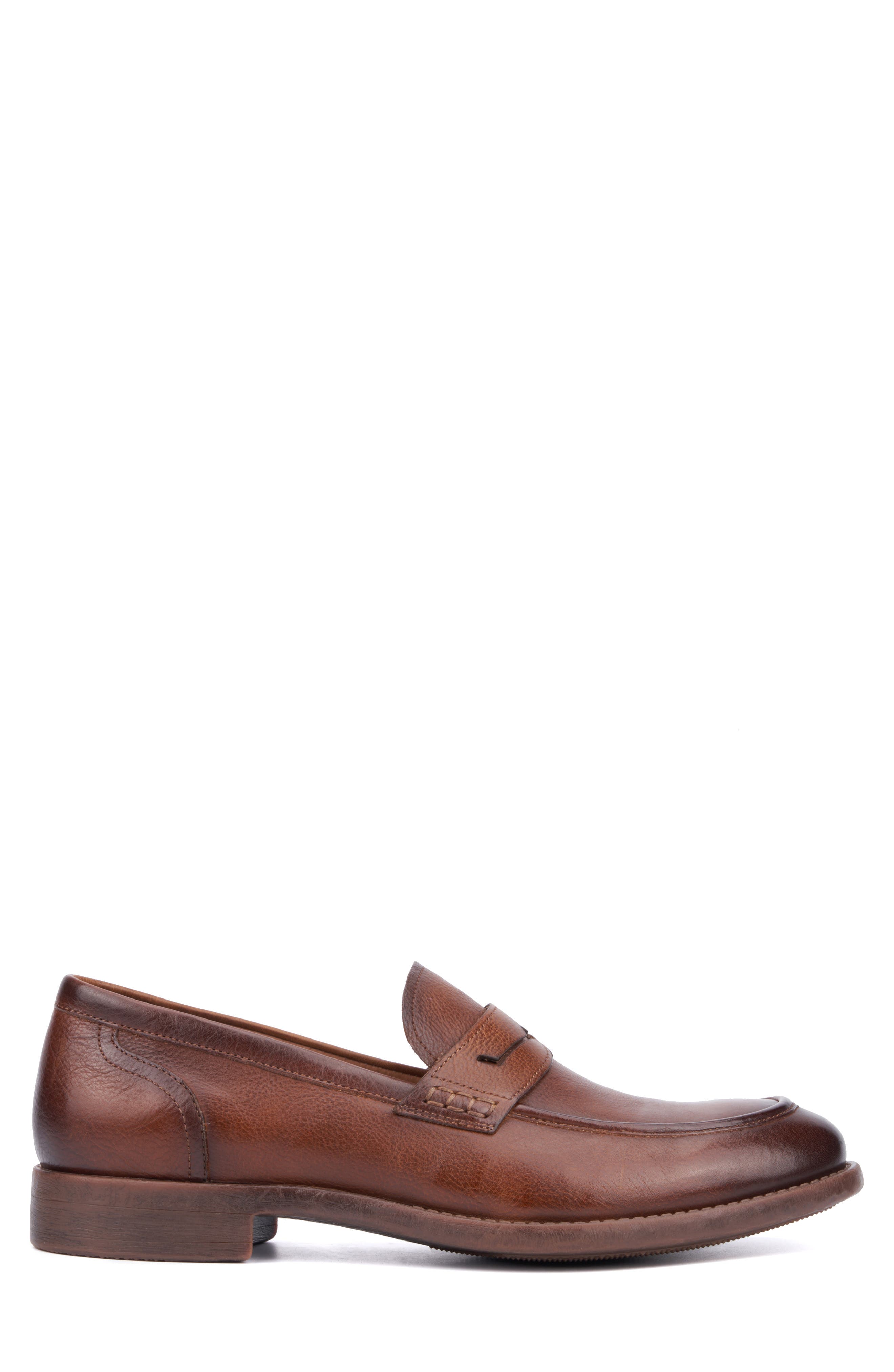 Harry Apron Toe Penny Loafer, Alternate, color, TAN