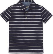 Hope & Henry Kids' Organic Short Sleeve Jersey Polo