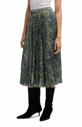 BOSS Orange Vlysola Pleated Midi Skirt