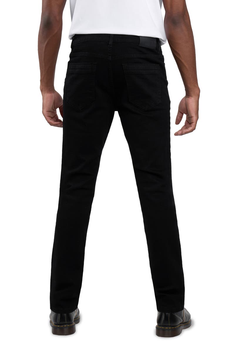 Spring + Mercer Super Soft Slim Fit Jeans, Alternate, color, Jet Black
