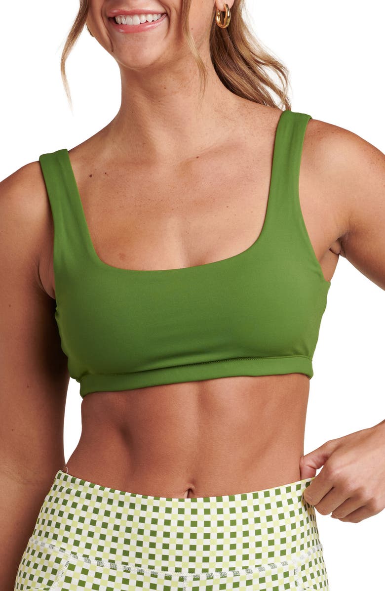 La Blanca Sports Bra, Alternate, color, Turf