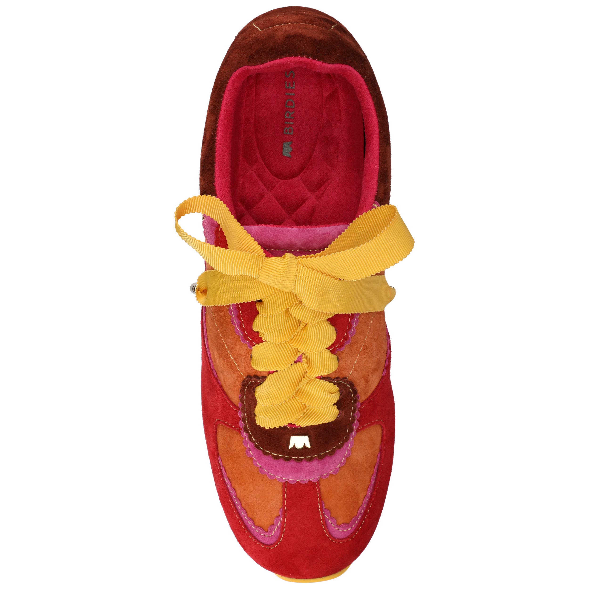The Speedbird Sneaker, Alternate, color, Multi Burnt Orange Suede