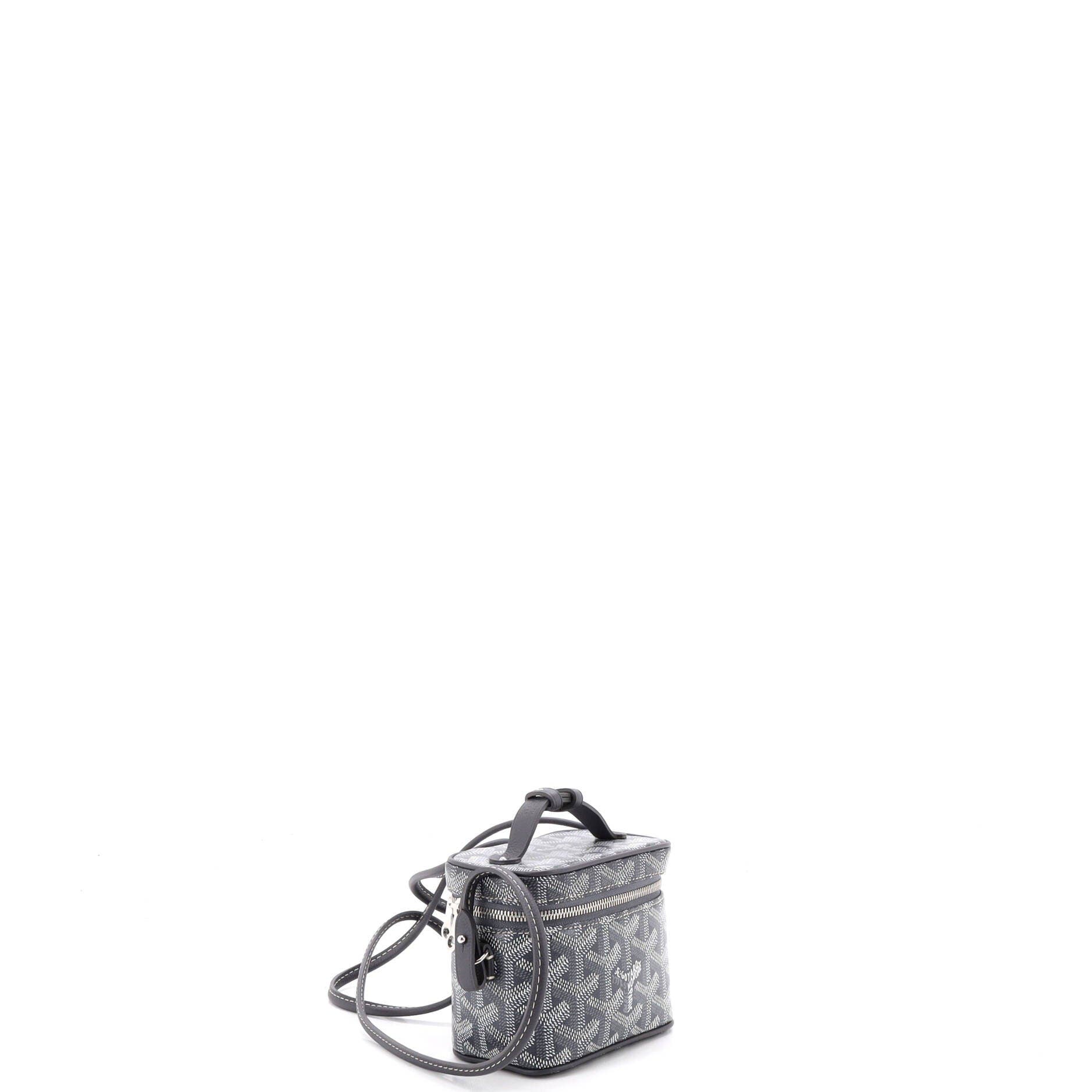Muse Vanity Case Coated Canvas Nano, Alternate, color, Grey