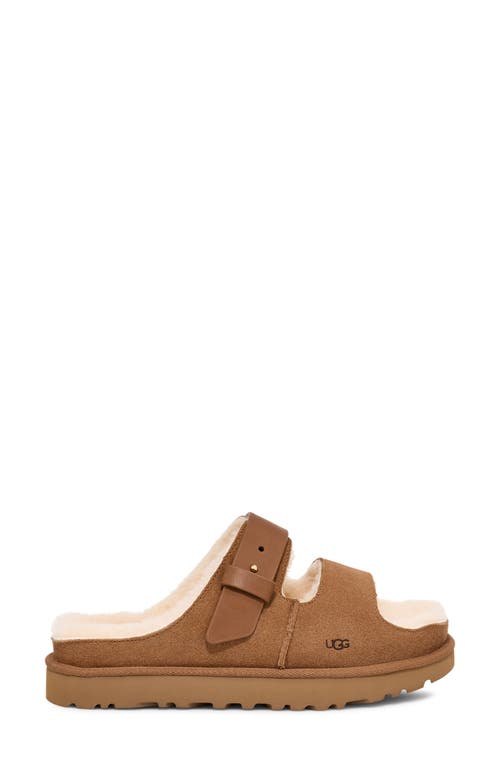 UGG(R) UGG(R) GREENPORT GENUINE SHEARLING SLIDE SANDAL
