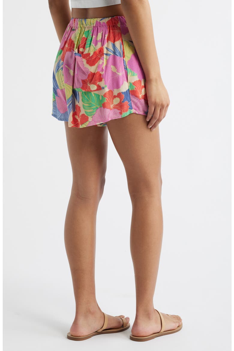 Tropical Party Pack Beach Shorts, Alternate, color, YELLOW MULTI