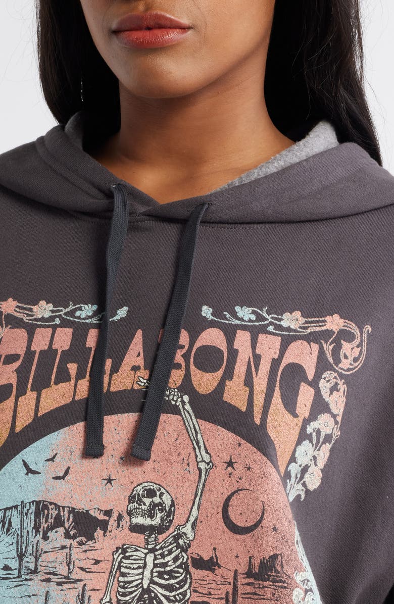 Billabong Rhythm Oversize Fleece Graphic Hoodie, Alternate, color,