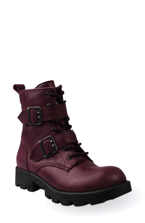 Stanza Lug Sole Moto Bootie (Women)