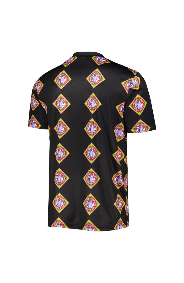 STITCHES Men's Stitches Black Negro League Baseball Sublimated Jersey, Alternate, color, Black