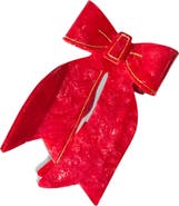 Solar Eclipse Bow Hair Claw Clip