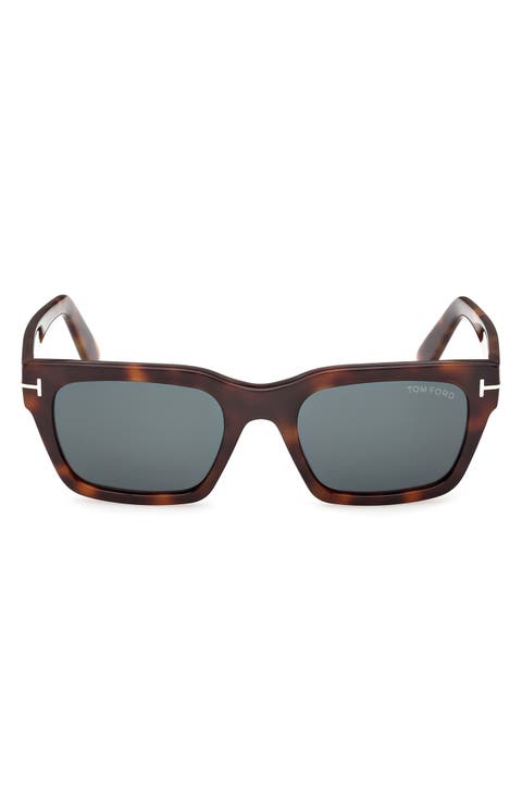 Andy 53mm Square Sunglasses