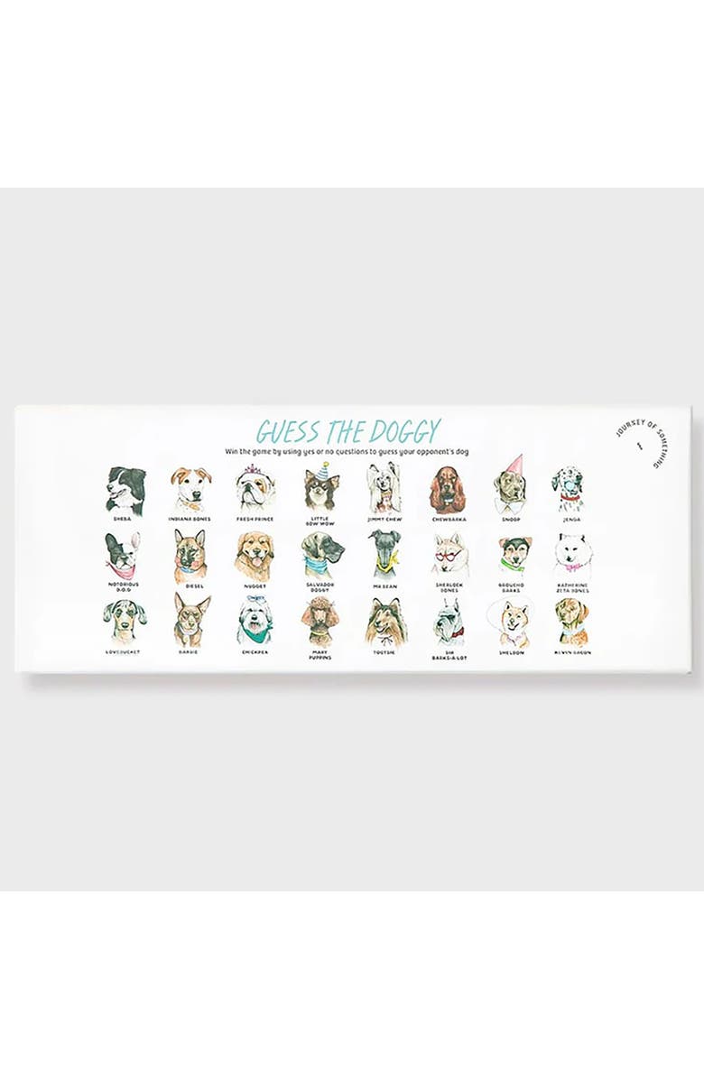 Journey of Something Guess The Doggy, Quirky Guessing Party Game, Alternate, color, Multicolored