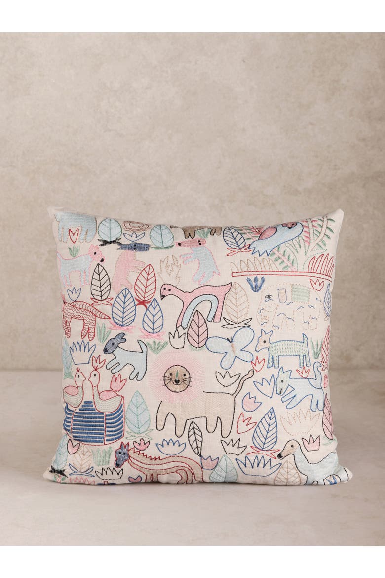 Phoenix Throw Pillow Cover, Main, color, Multicolored