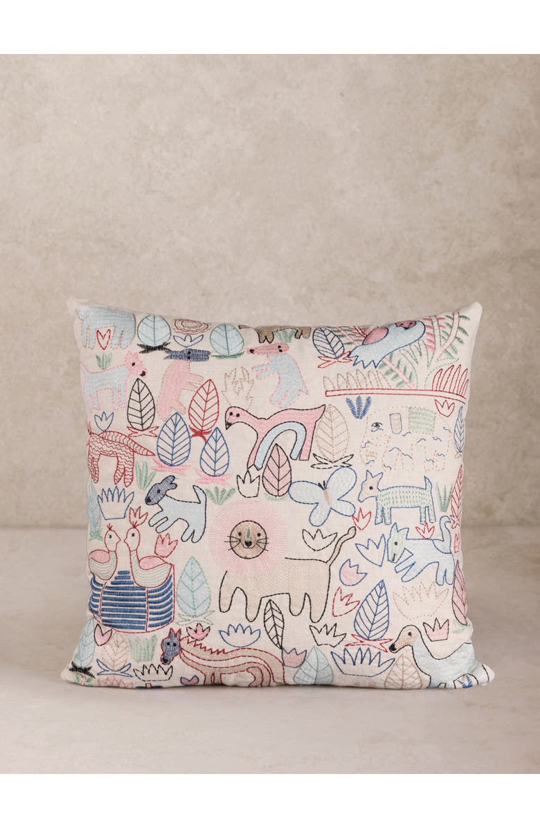 GAURI KOHLI Phoenix Throw Pillow Cover, Main, color, Multicolored