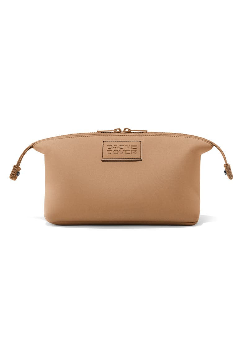 Hunter Large Neoprene Toiletry Bag, Alternate, color, CAMEL