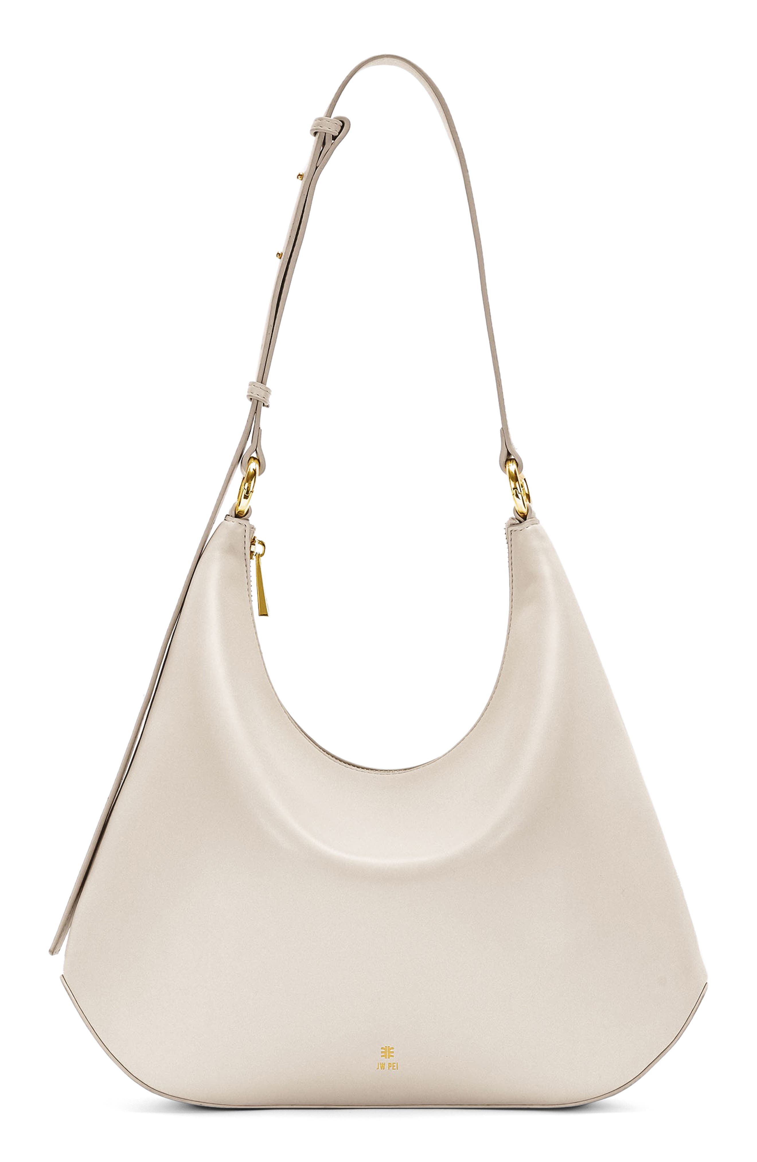 JW PEI Erin Faux Leather Hobo Bag, Main, color, 