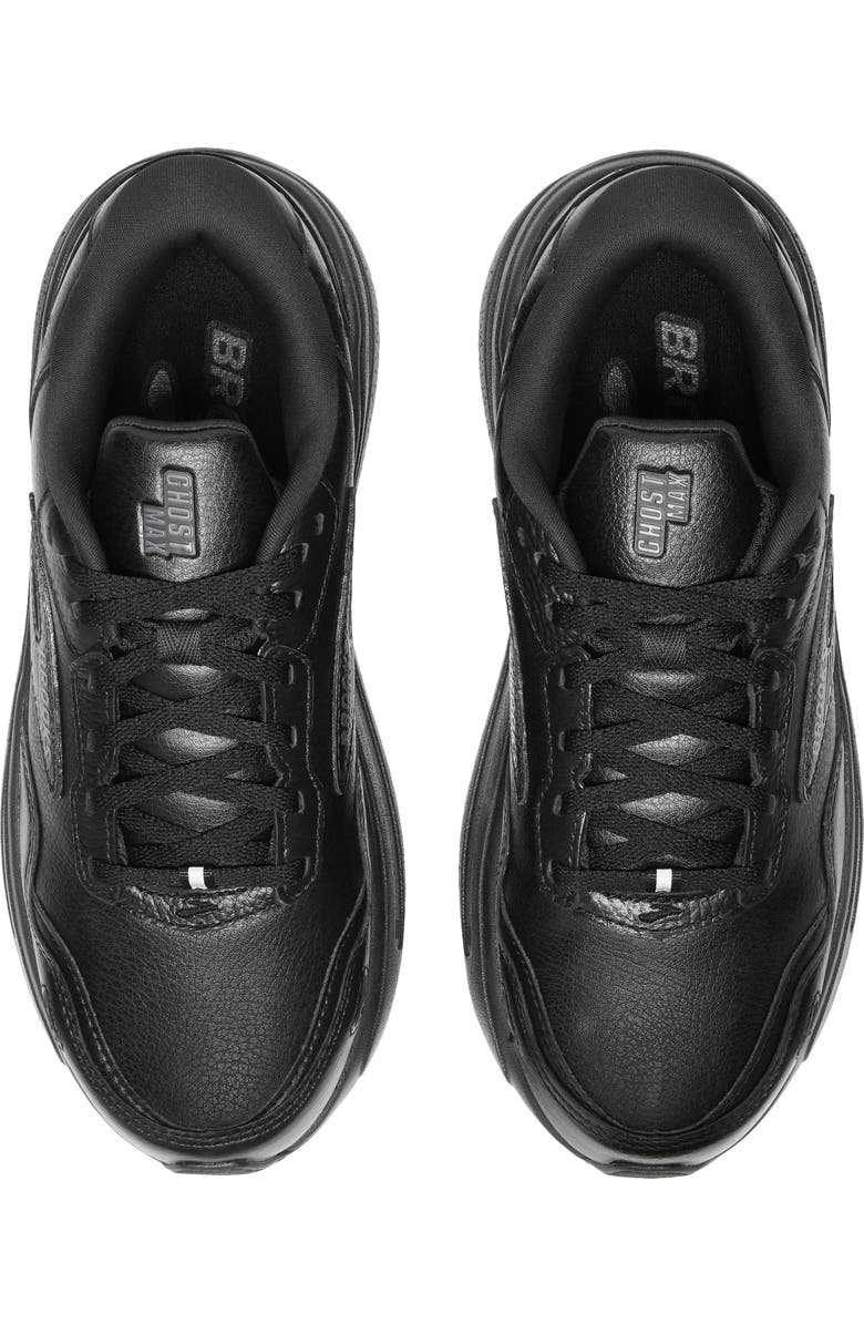 Brooks Ghost Max Sneaker, Alternate, color, Black/Black