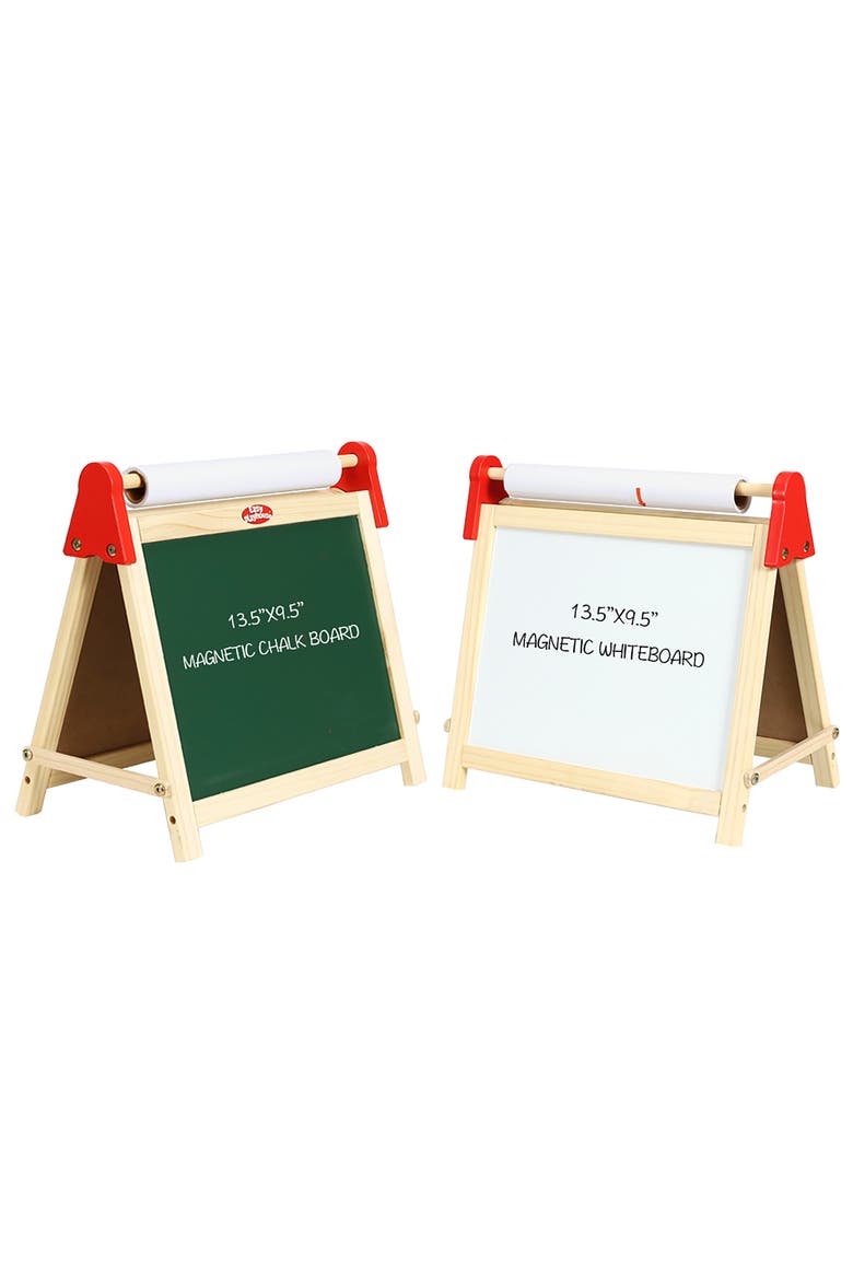 Easel Chalk & White Board 15.35" X 11.8", Alternate, color, Multicolored