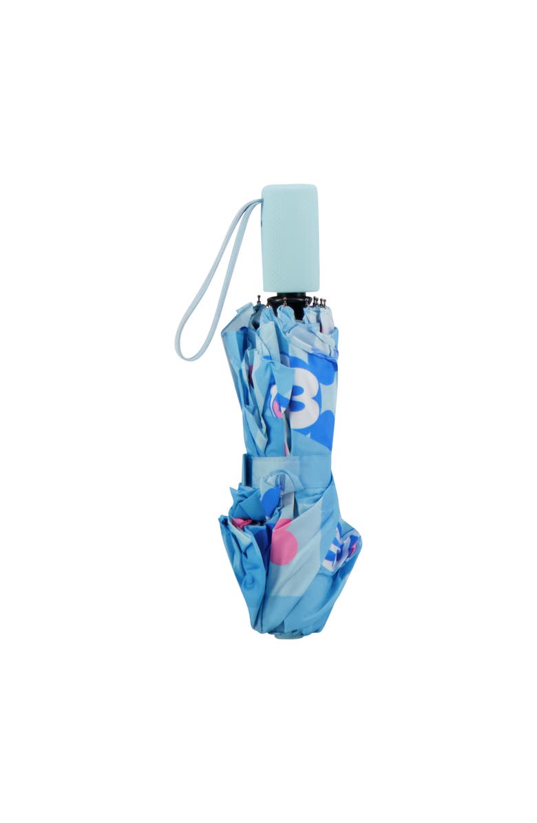 Disney Mickey Mouse Adult Rain Umbrella  39" Automatic Folding, Compact & Travel-Friendly, Alternate, color, Blue