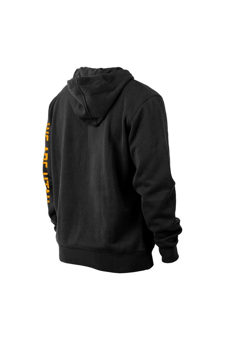 Men's New Era Black Utah Jazz 2021/22 City Edition Pullover Hoodie, Alternate, color, Black