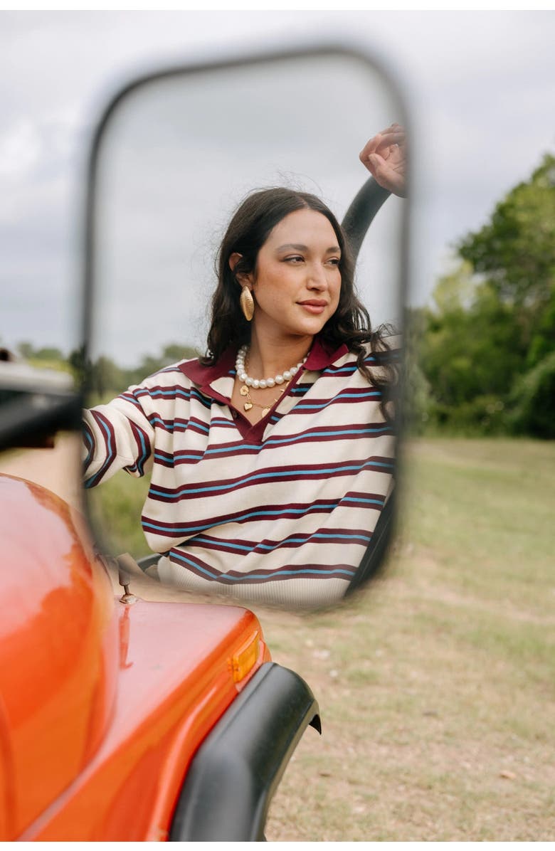 Noonday Collection Textured Statement Earrings, Alternate, color, Gold