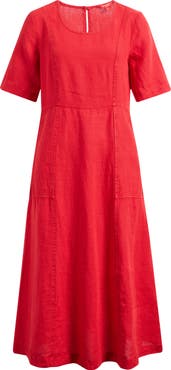 Seasalt Cornwall Grass Wave Midi Dress
