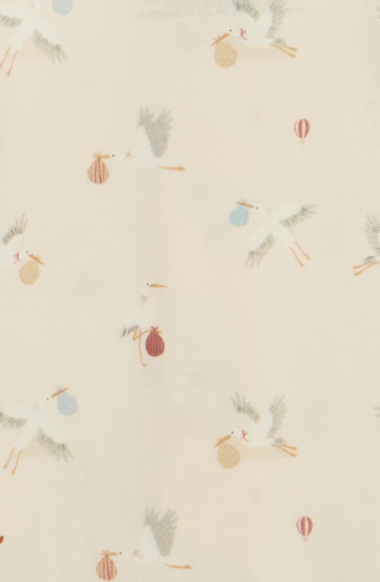 Magnetic Me Special Delivery Magnetic Footie, Alternate, color, Beige