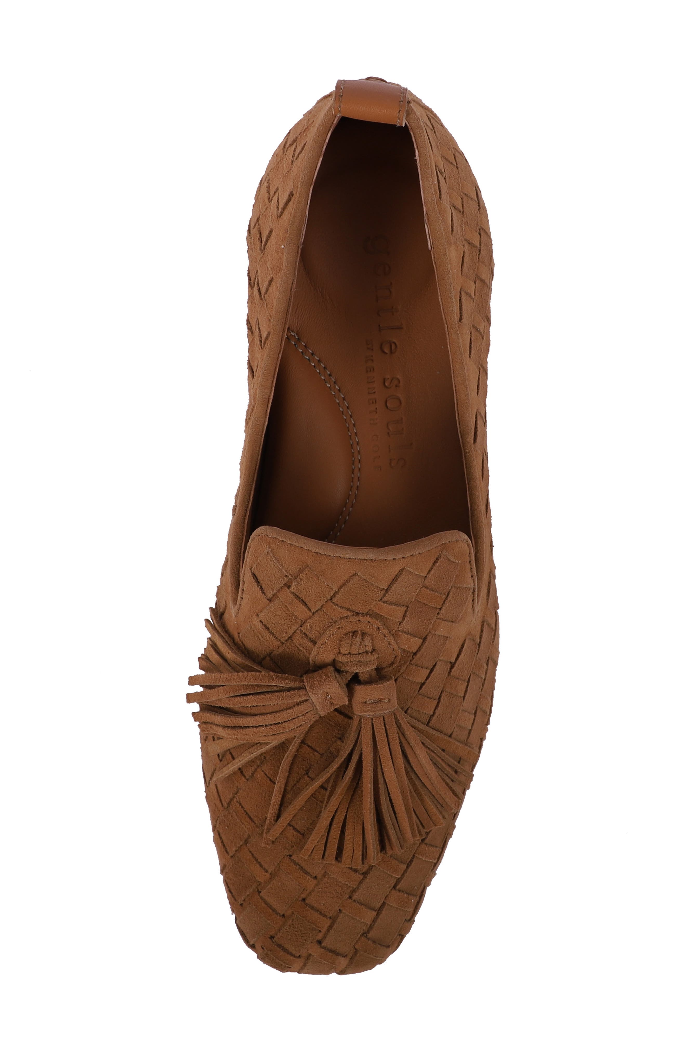 Gentle Souls Melinda Fringe Loafer, Alternate, color, 