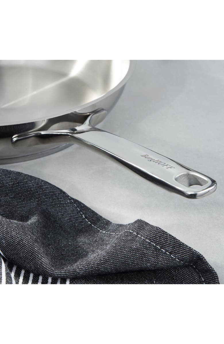 BergHOFF DiNA Helix 3-Piece Fry Pans, Alternate, color, Silver