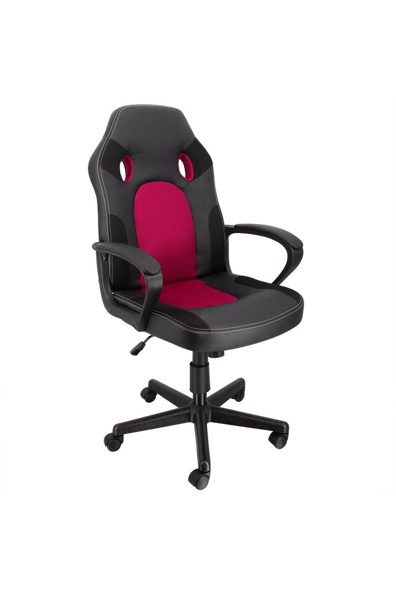 High Back Adjustable Office Chair, Main, color, Black