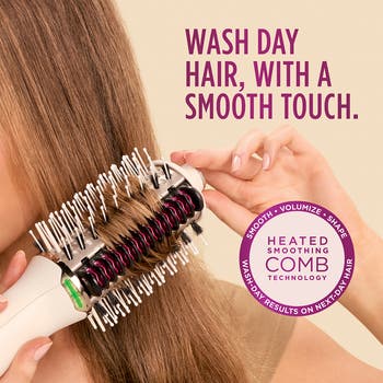 SmoothStyle Heated Comb & Blow Dryer Brush
