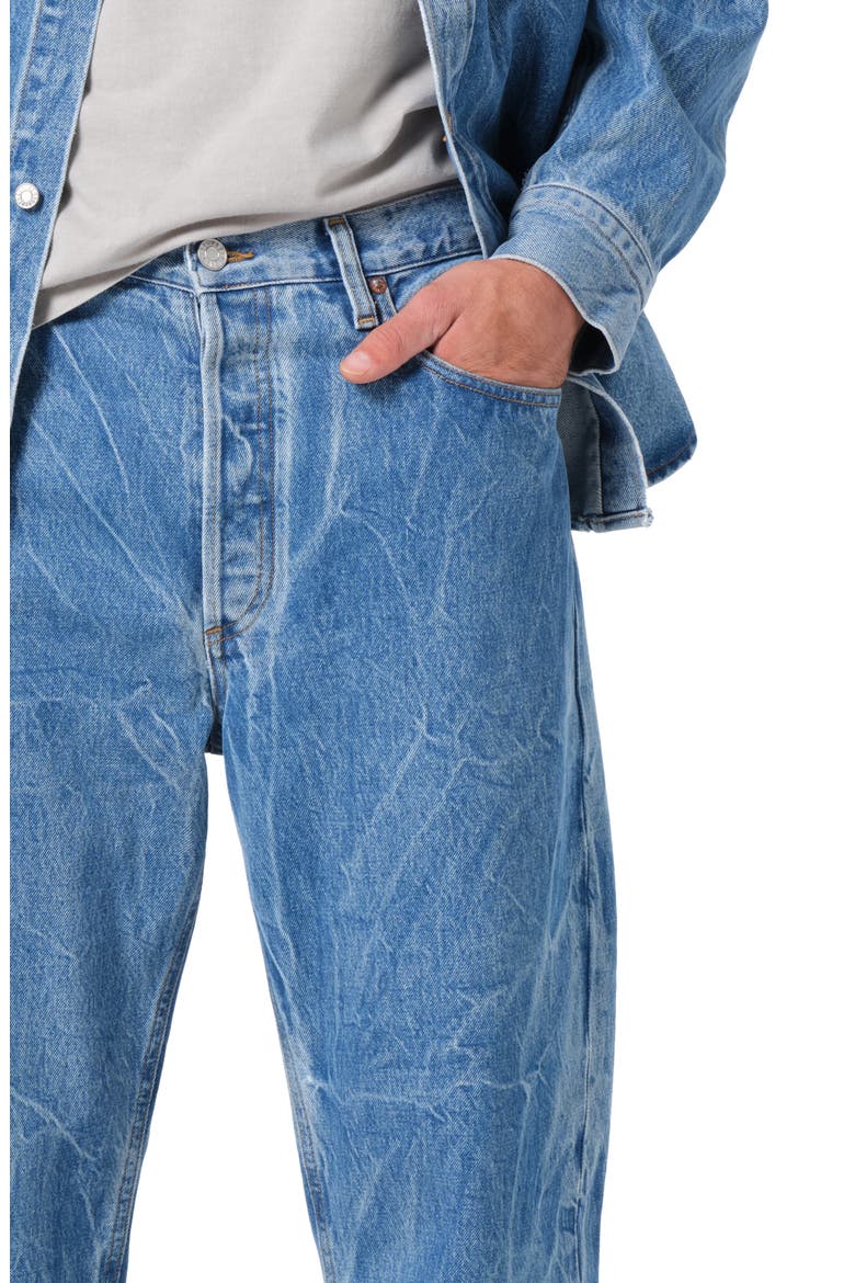 '90s Mid Rise Relaxed Straight Leg Jeans, Alternate, color, TWIST MEDIUM INDIGO