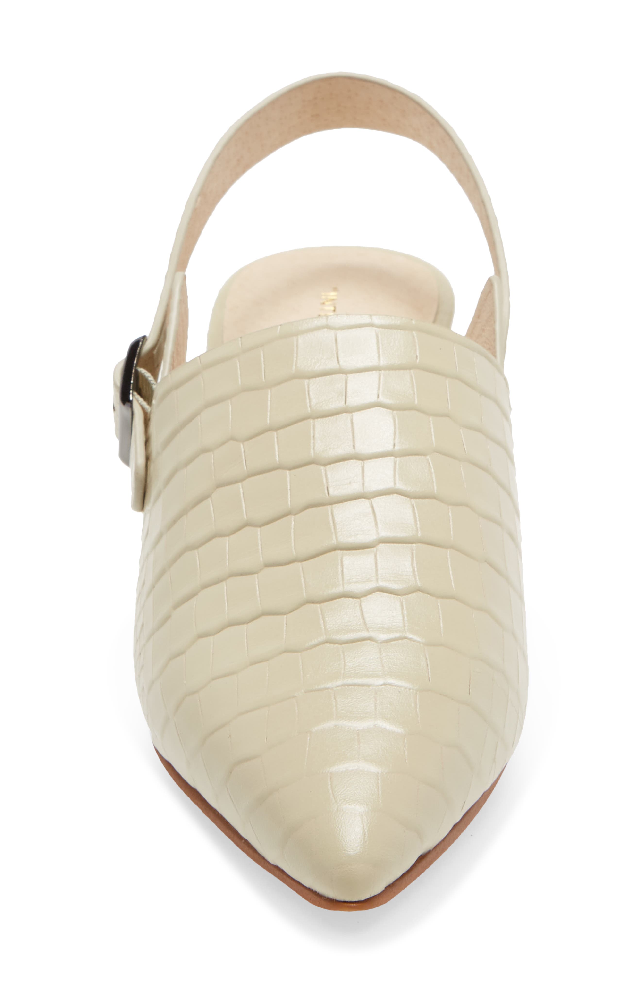 Taft 2 Slingback Wedge Pump, Alternate, color, CREAM LEATHER