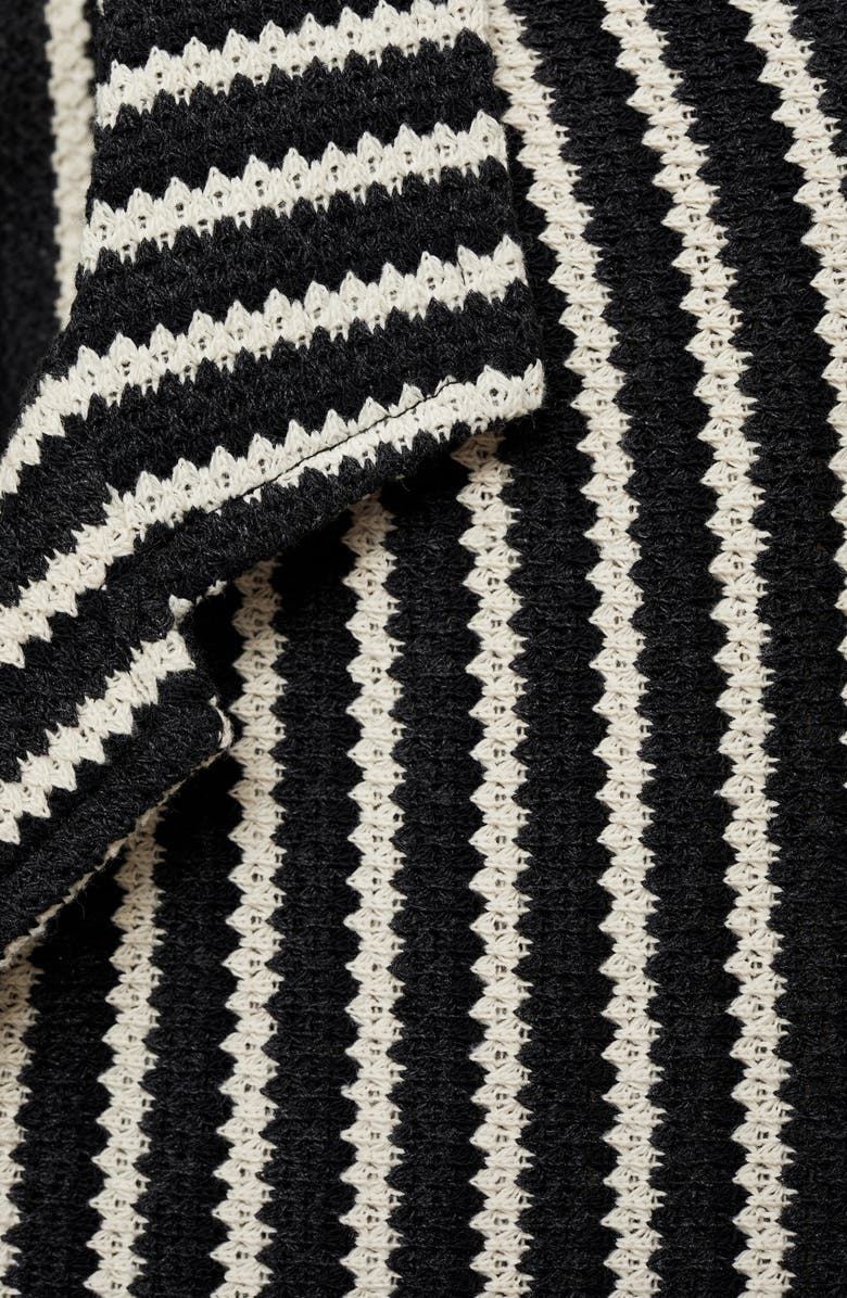 MANGO Stripe Button-Up Shirt, Alternate, color, 