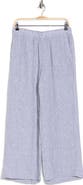 Eileen Fisher Organic Linen Ankle Wide Leg Pants