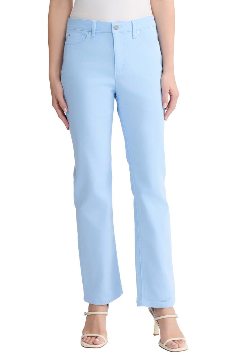 Jones New York Lexington Straight Leg Pants, Main, color, Breeze Blue
