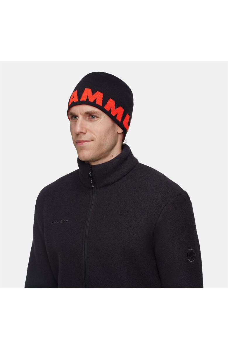 Mammut Logo Beanie, Alternate, color, Black