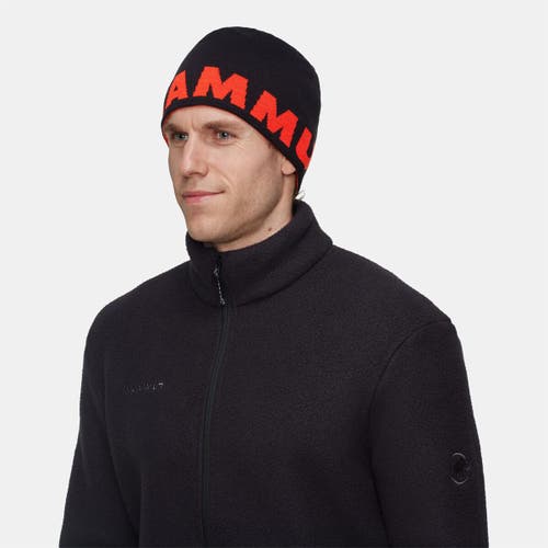 Mammut Logo Beanie In Black