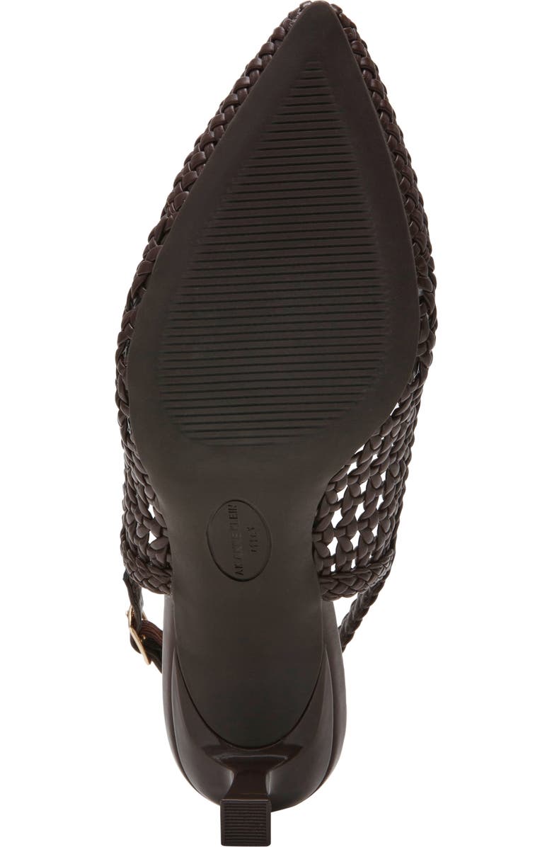 Anne Klein Irvina Kitten Heel Pump, Alternate, color, Chocolate Nappa Pu
