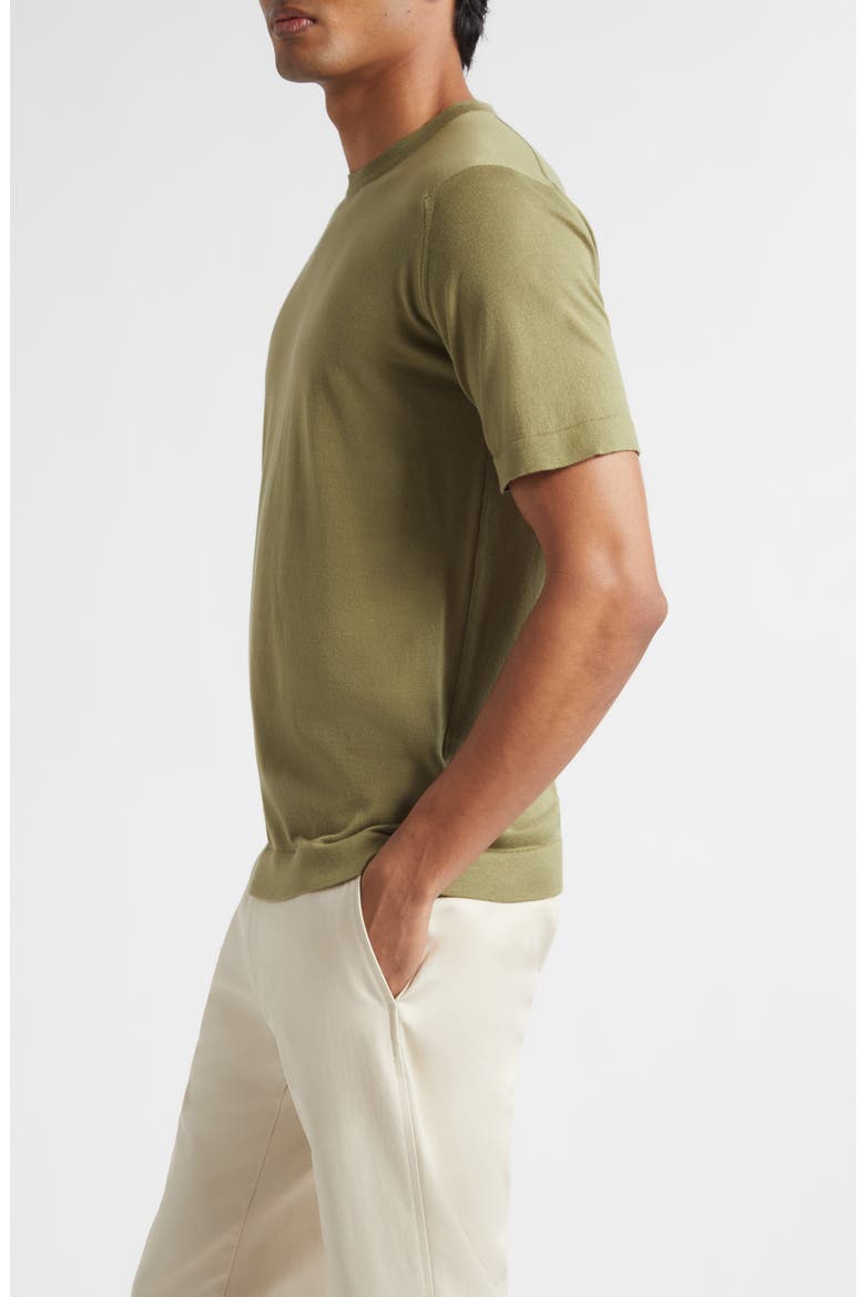 Lorca Crewneck T-Shirt, Alternate, color, TARRAGON