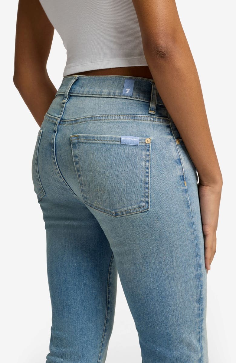 7 For All Mankind Mid Rise Bootcut Jeans, Alternate, color, Wanderer